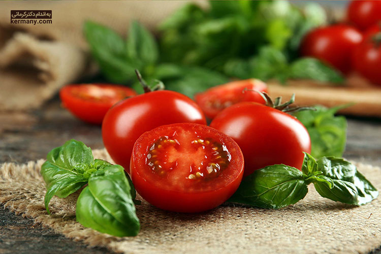 یکی از راهکارهای سلامت قلب مصرف گوجه فرنگی به دلیل آنتی اکسیدان آن است.