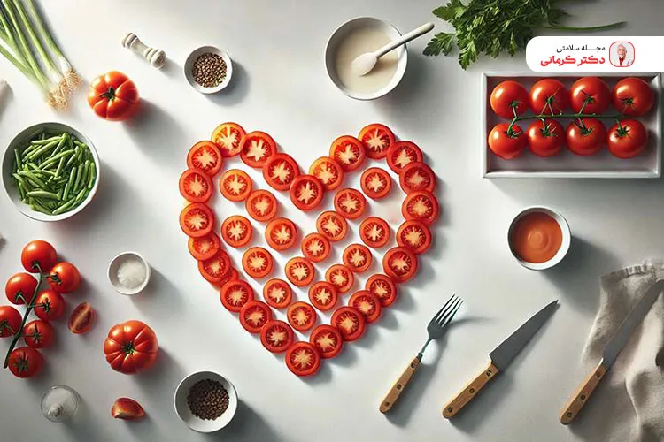 خواص گوجه فرنگی برای زنان