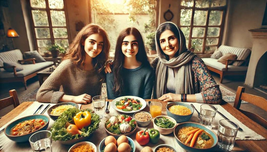 نیازهای تغذیه‌ای زنان در مراحل مختلف زندگی - 1 - نیازهای تغذیه‌ای زنان - تغذیه