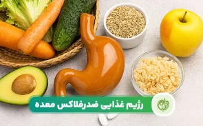 رژیم مناسب برای رفلاکس معده