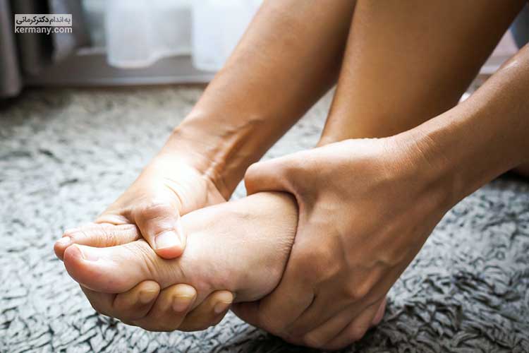 گرفتگی عضله‌های پا یکی از عوامل کلسترول بالا است.