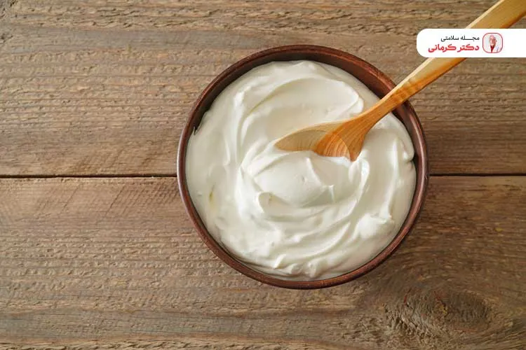 ماست یک غذای ایجاد کننده سردی مغز است.