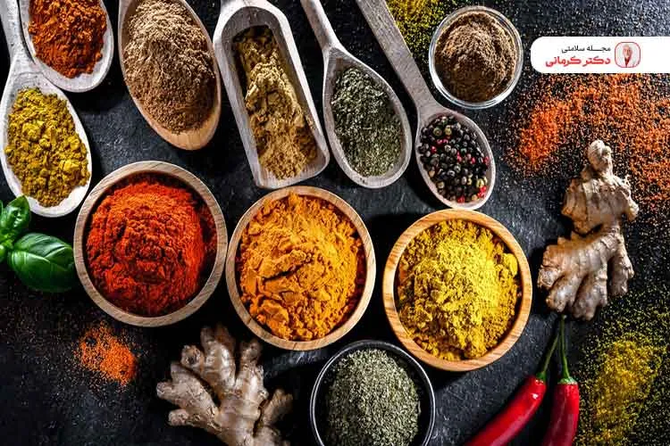 برای بهبود سردی مغز ادویه‌های گرم را مصرف کنید.