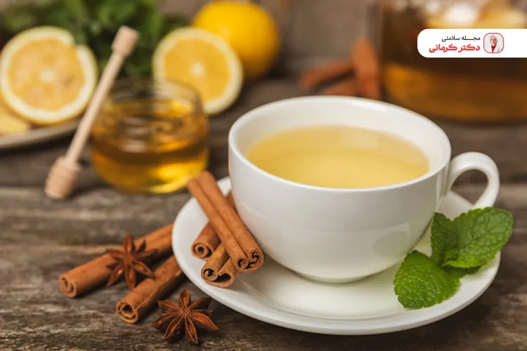 برای رفع سردی مغز چای دارچین با عسل مفید است.