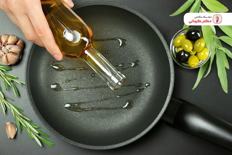 روغن زیتون برای سرخ کردن به نوع روغن زیتون بستگی دارد.
