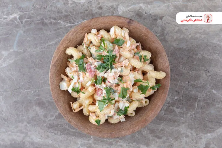 ارزش غذایی سالاد ماکارونی به نوع و میزان موادی که استفاده میکنید بستگی دارد.