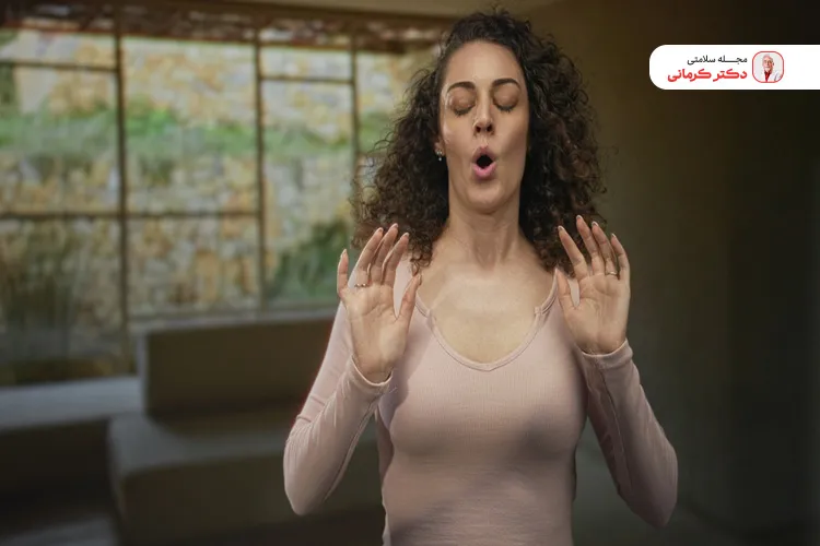 تنفس با لب‌های جمع شده نیز برای کاهش وزن توصیه می‌شود.