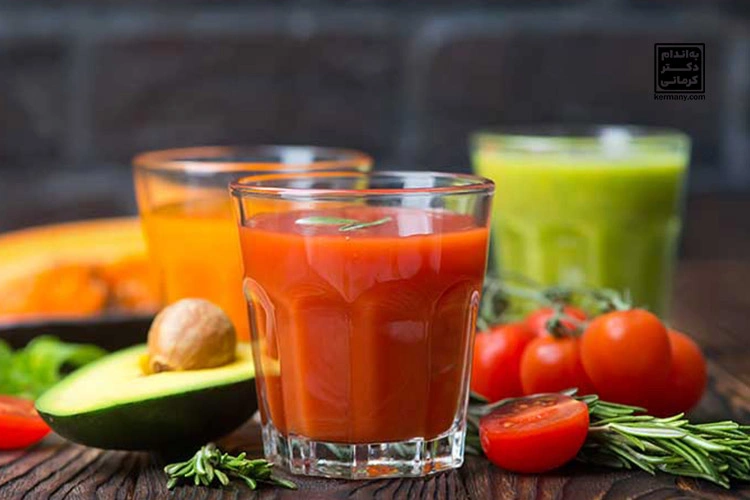 اسموتی گوجه‌فرنگی و فواید آن برای کاهش وزن