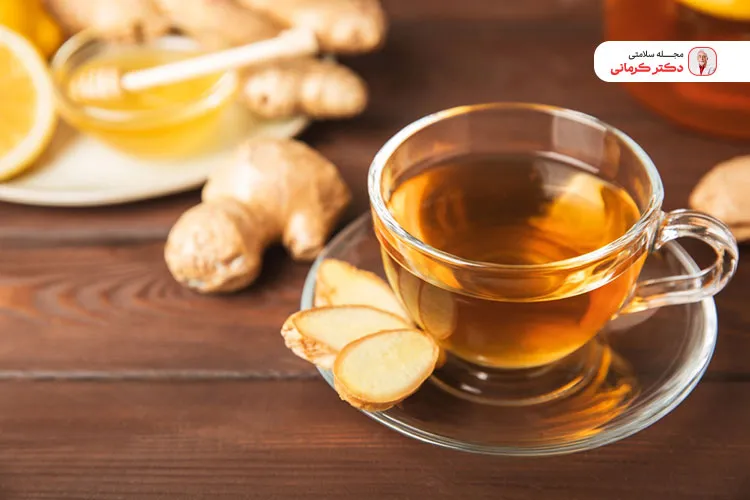 چای زنجبیل به کاهش عفونت دندانها کمک می‌کند.