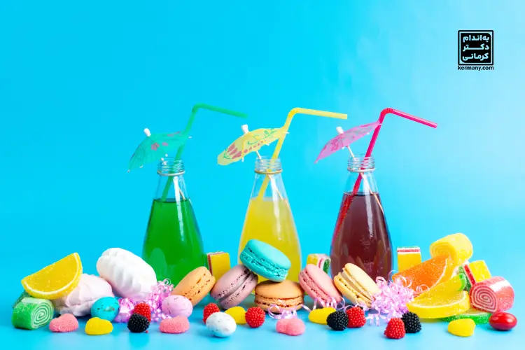 غذاهای مضر در پریودی