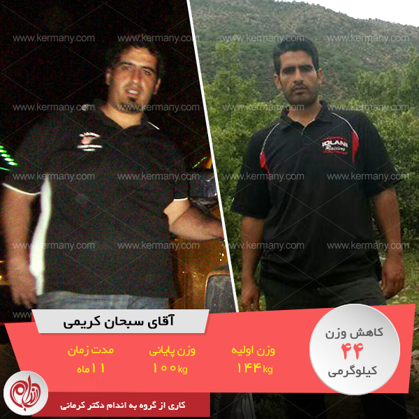 رکورددار کاهش وزن