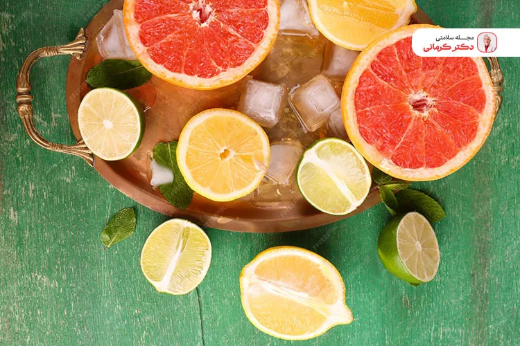 مصرف میوه های ترش در بارداری ممنوع است.