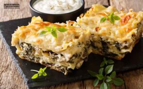 لازانیا با مرغ