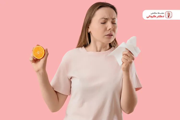 بدن برخی افراد مواد ترکیبی برخی میوه ها را به عنوان عامل خطرناک تشخیص داده و واکنش نشان می‌دهد.