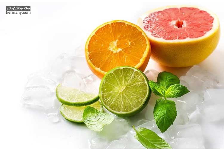 یکی از منابع اصلی ویتامین c میوه‌ها و به خصوص مرکبات است.