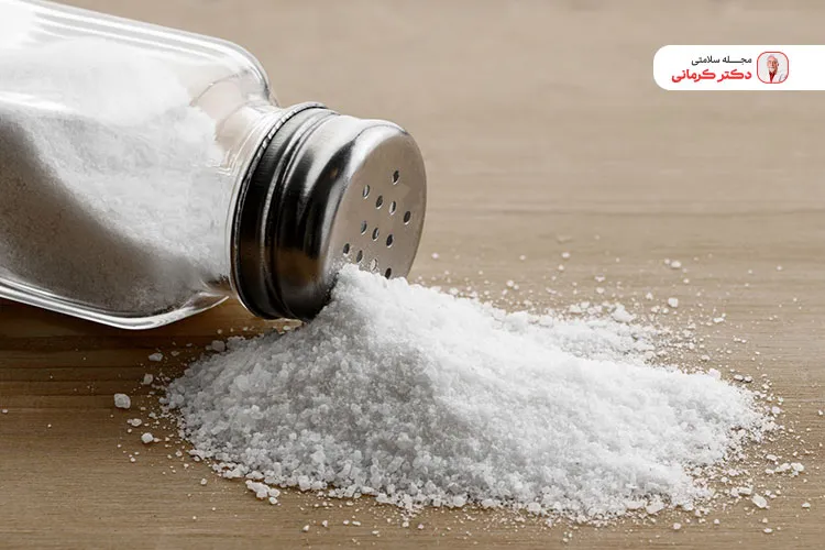 هر چه میزان سدیم بدن کمتر از حد نرمال باشد میل به نمک خوردن بیشتر است.