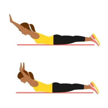 ورزش بالا تنه shoulder i-y-t