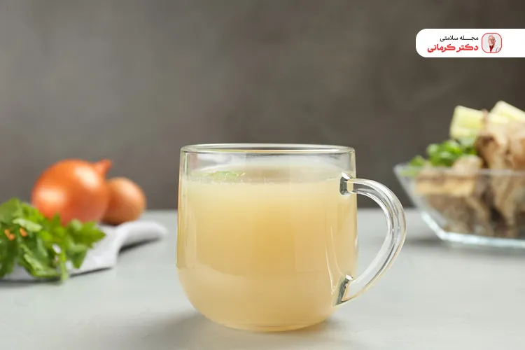 آب قلم گوسفندی کالری کمی دارد و برای کاهش وزن مفید است.