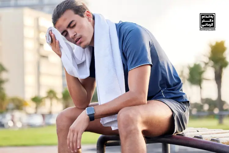 فواید عرق کردن برای بدن