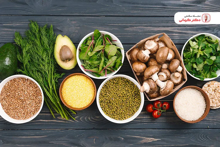 غذاهای گیاهی با پروتئین بالا