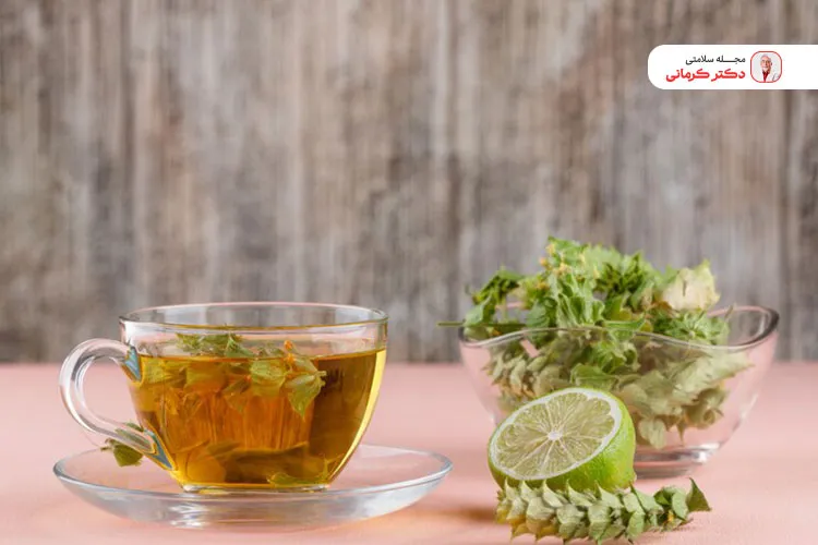 از دمنوش های گیاهی ملایم برای درمان تهوع بارداری زیر نظر پزشک مصرف کنید.