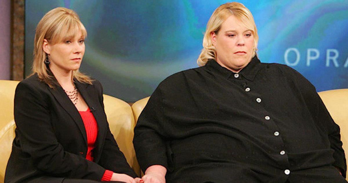 دو خواهر دوقلو با بیش از 100 کیلوگرم اختلاف وزن! - - - رژیم لاغری