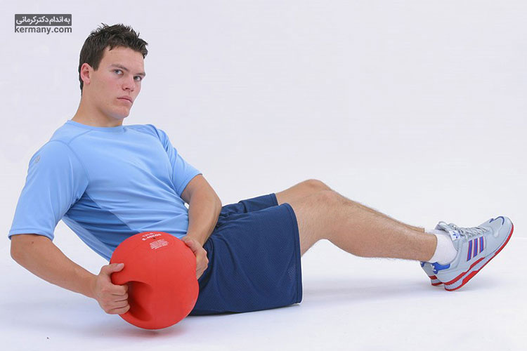 پیچ و تاب روسی یک حرکت ورزشی همراه با دمبل  است که به عضله سازی کمک زیادی میکند.
