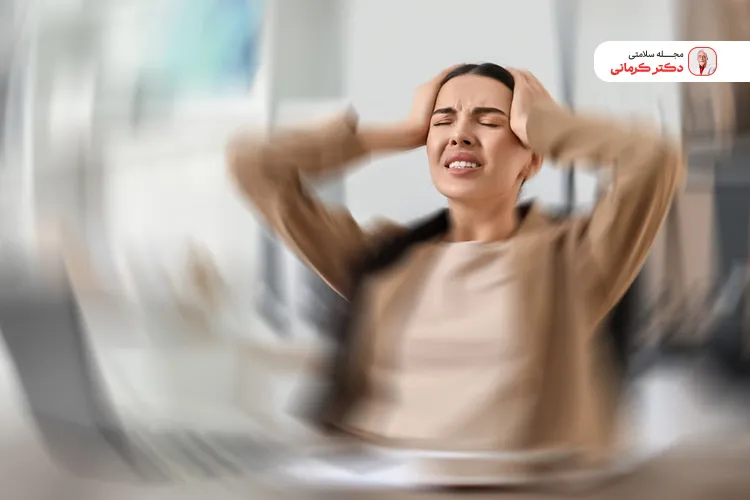 استرس از عوارض گرسنه خوابیدن است.