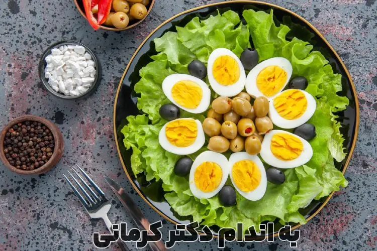 طرز تهیه سالاد تخم مرغ