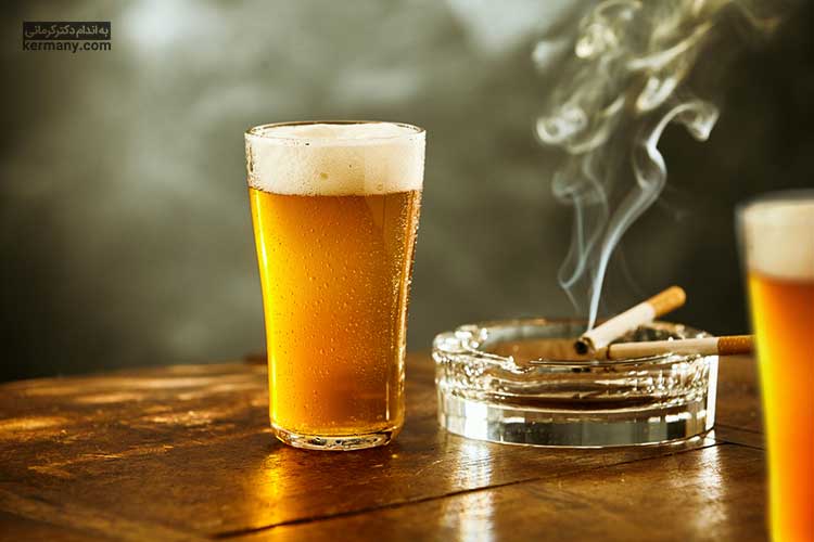 یکی از روش‌های درمان ناباروری، اجتناب از الکل و سیگار است.