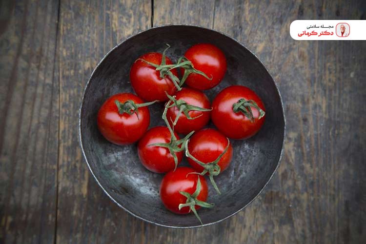 گوجه فرنگی برای پوست