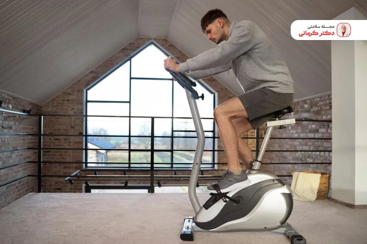 دوچرخه ثابت در زمان بیماری به بهبود سریع تر بدن کمک خواهد کرد.