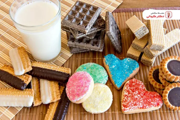 قندهای مصنوعی و شیرینی جات قدرت باروری را کاهش می‌دهند.