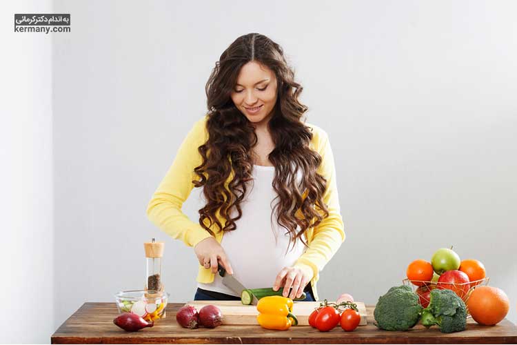 تغذیه در دوران بارداری اثر زیادی روی سلامت کادر و کودک دارد