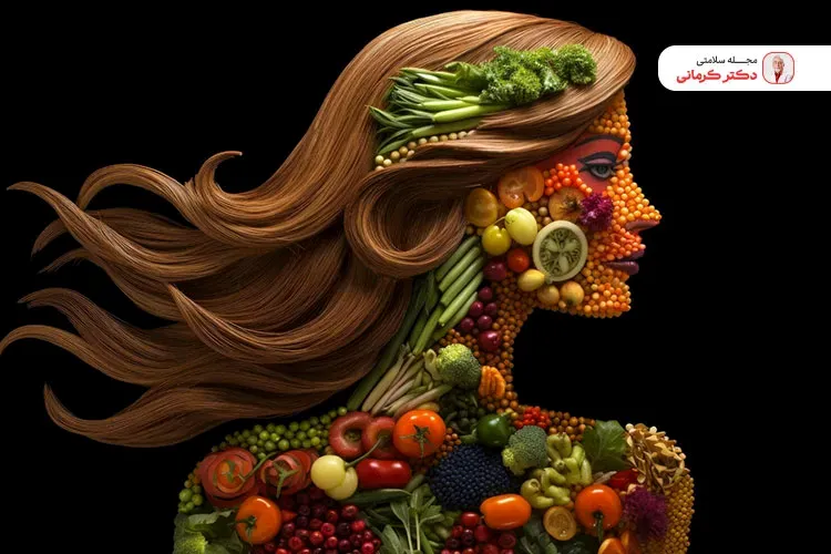 برای رفع چربی اضافی مو میوه و سبزیجات بیشتری به برنامه غذایی اضافه کنید.