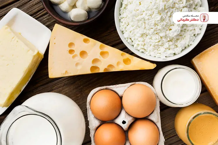 لبنیات پرچرب چربی مو را افزایش میدهد.