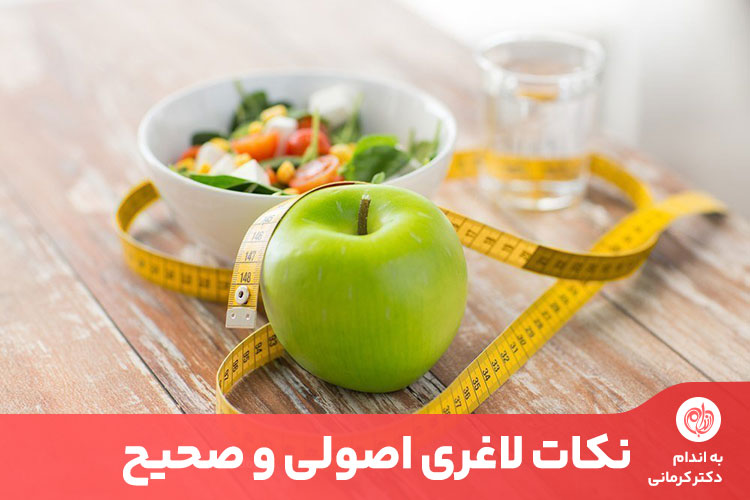 نکات لاغری شامل رعایت اصول صحیح خرید کردن، غذا پختن و غذا خوردن است که موجب کاهش وزن می‌شوند.