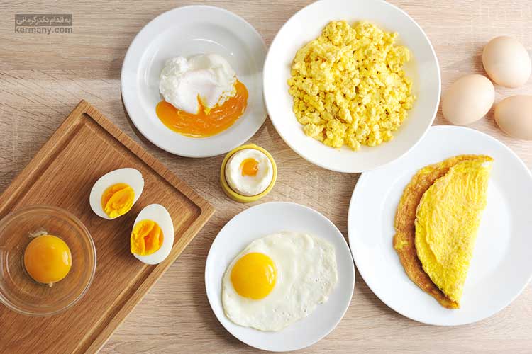 تخم مرغ یکی از بهترین مواد غذایی حاوی ویتامین ب 12 است.