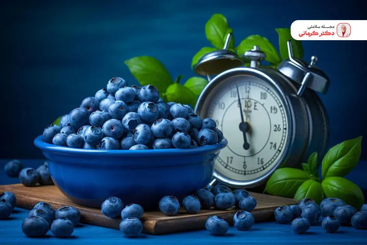 بلوبری را در اسموتی‌ها نیز می‌توانید به کار ببرید.