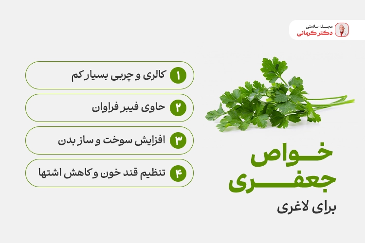 اینفوگرافیک جعفری برای لاغری!