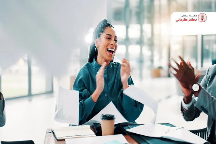 از فواید کاهش وزن افزایش اعتماد به نفس در محیط کاری است.