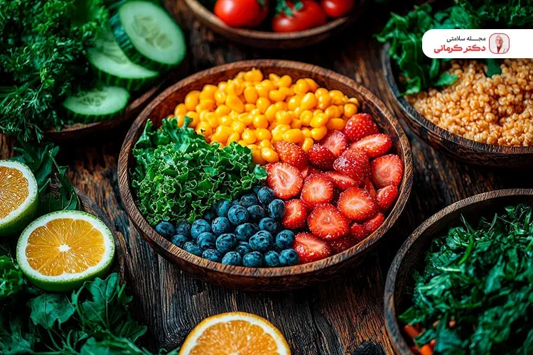 آنچه در رژیم های گروه خونی اهمیت دارد تمرکز بر مواد غذایی سالم است.