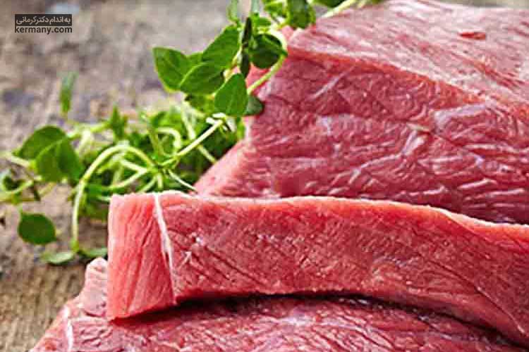 گوشت قرمز یکی از مواد مغذی در دوران شیردهی است.