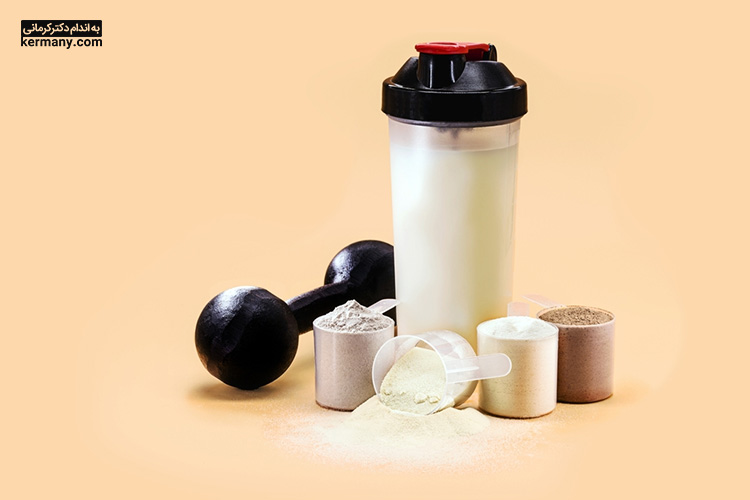 مکمل‌های پروتئین که از لبنیات تهیه می‌شوند، یکی از راه های افزایش وزن سالم است.