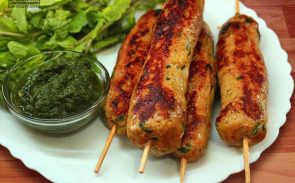 کباب-سبزیجات