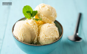 بستنی وانیلی رژیمی