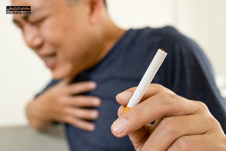 سیگار کشیدن، فشار خون بالا و همچنین دیابت از عوامل ایجاد سکته قلبی هستند.