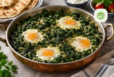 پست طرز تهیه نرگسی اسفناج