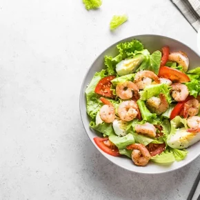 مقاله روش تهیه انواع سالاد میگو