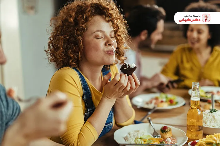 هورمون گرلین حس گرسنگی را زیاد می‌کند و اشتها را تحریک می‌کند.